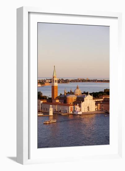 Italy, Veneto, Venice. the Island of San Giorgio Maggiore with its Famed Church. Unesco.-Ken Scicluna-Framed Photographic Print