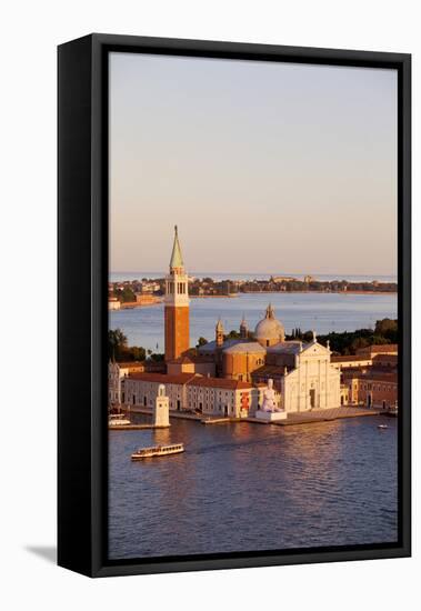 Italy, Veneto, Venice. the Island of San Giorgio Maggiore with its Famed Church. Unesco.-Ken Scicluna-Framed Stretched Canvas