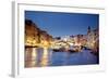 Italy, Veneto, Venice. the Ponte Di Rialto on the Grand Canal.-Ken Scicluna-Framed Photographic Print