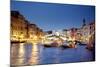 Italy, Veneto, Venice. the Ponte Di Rialto on the Grand Canal.-Ken Scicluna-Mounted Photographic Print