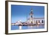 Italy, Veneto, Venice. the Punta Della Dogana on the Grand Canal.-Ken Scicluna-Framed Photographic Print