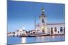 Italy, Veneto, Venice. the Punta Della Dogana on the Grand Canal.-Ken Scicluna-Mounted Photographic Print