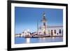 Italy, Veneto, Venice. the Punta Della Dogana on the Grand Canal.-Ken Scicluna-Framed Photographic Print