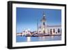 Italy, Veneto, Venice. the Punta Della Dogana on the Grand Canal.-Ken Scicluna-Framed Photographic Print