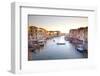 Italy, Veneto, Venice. View from the Ponte Di Rialto over the Grand Canal. Unesco.-Ken Scicluna-Framed Photographic Print