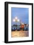 Italy, Veneto, Venice. Woman with Red Umbrella on Riva Degli Schiavoni at Dawn (Mr)-Matteo Colombo-Framed Photographic Print