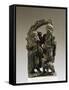 Italy, Veneto, Verona, Votive Statuette from the Necropolis, Bronze-null-Framed Stretched Canvas