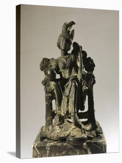 Italy, Veneto, Verona, Votive Statuette from the Necropolis, Bronze-null-Stretched Canvas