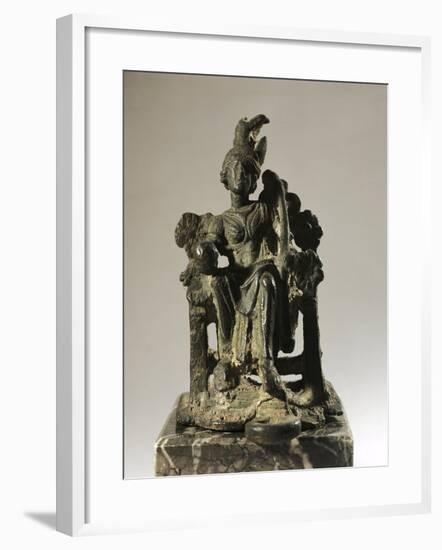 Italy, Veneto, Verona, Votive Statuette from the Necropolis, Bronze-null-Framed Giclee Print