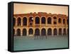 Italy, Veneto, Verona, Western Europe, 'Arena Di Verona', Dating Back to the Romans Served for Spec-Ken Scicluna-Framed Stretched Canvas