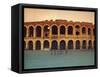 Italy, Veneto, Verona, Western Europe, 'Arena Di Verona', Dating Back to the Romans Served for Spec-Ken Scicluna-Framed Stretched Canvas