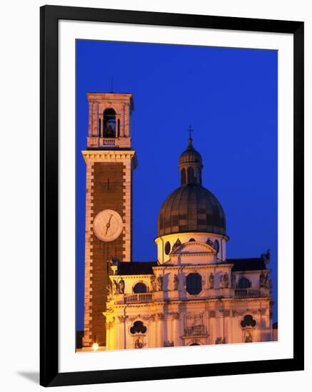 Italy, Veneto, Vicenza, Western Europe, Detail of Church on Monte Berico-Ken Scicluna-Framed Photographic Print