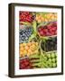 Italy, Venice. A variety of berries on display and for sale in the Rialto Market.-Julie Eggers-Framed Photographic Print