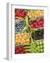 Italy, Venice. A variety of berries on display and for sale in the Rialto Market.-Julie Eggers-Framed Photographic Print