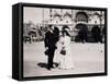 Italy, Venice, Alban Berg and His Wife Helene Berg,1908-null-Framed Stretched Canvas