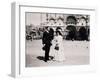 Italy, Venice, Alban Berg and His Wife Helene Berg,1908-null-Framed Giclee Print