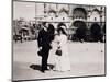 Italy, Venice, Alban Berg and His Wife Helene Berg,1908-null-Mounted Giclee Print
