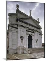 Italy, Venice, Basilica of Most Holy Redeemer, Facade-Andrea Palladio-Mounted Giclee Print