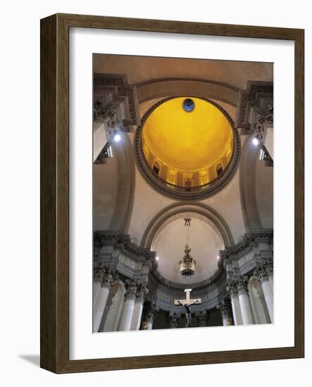 Italy, Venice, Basilica of Most Holy Redeemer, Interior View of Dome-Andrea Palladio-Framed Giclee Print