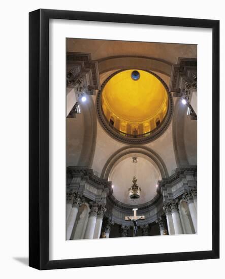 Italy, Venice, Basilica of Most Holy Redeemer, Interior View of Dome-Andrea Palladio-Framed Giclee Print