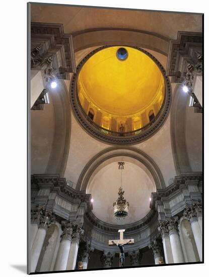 Italy, Venice, Basilica of Most Holy Redeemer, Interior View of Dome-Andrea Palladio-Mounted Giclee Print