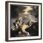 Italy, Venice, Church of Santa Maria Della Salute, David and Goliath, 1542-1544-Titian (Tiziano Vecelli)-Framed Giclee Print