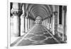 Italy, Venice. Columns at Doge's Palace-Dennis Flaherty-Framed Premium Photographic Print