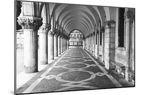 Italy, Venice. Columns at Doge's Palace-Dennis Flaherty-Mounted Photographic Print