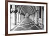 Italy, Venice. Columns at Doge's Palace-Dennis Flaherty-Framed Photographic Print