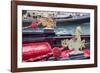 Italy, Venice. Detail of a very ornate gondola boat.-Julie Eggers-Framed Photographic Print