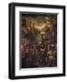 Italy, Venice, Doge's Palace, Ballot Hall, Venetians and Crusaders Conquering Tyre, 1123-Antonio Vassilacchi-Framed Giclee Print