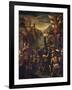 Italy, Venice, Doge's Palace, Ballot Hall, Venetians and Crusaders Conquering Tyre, 1123-Antonio Vassilacchi-Framed Giclee Print