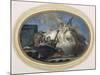 Italy, Venice, Dome of Church of Pieta or St Mary of Visitation, Theological Virtues-Giambattista Tiepolo-Mounted Giclee Print