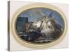 Italy, Venice, Dome of Church of Pieta or St Mary of Visitation, Theological Virtues-Giambattista Tiepolo-Stretched Canvas