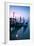 Italy, Venice. Gondolas Moored on Riva Degli Schiavoni at Sunrise-Matteo Colombo-Framed Photographic Print