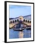 Italy, Venice. Grand Canal and Rialto Bridge-Matteo Colombo-Framed Photographic Print