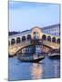 Italy, Venice. Grand Canal and Rialto Bridge-Matteo Colombo-Mounted Photographic Print