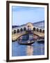 Italy, Venice. Grand Canal and Rialto Bridge-Matteo Colombo-Framed Photographic Print