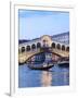 Italy, Venice. Grand Canal and Rialto Bridge-Matteo Colombo-Framed Photographic Print