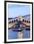 Italy, Venice. Grand Canal and Rialto Bridge-Matteo Colombo-Framed Photographic Print