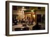 Italy, Venice, Night Cafe-John Ford-Framed Photographic Print