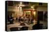 Italy, Venice, Night Cafe-John Ford-Stretched Canvas