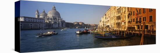 Italy, Venice, Santa Maria Della Salute, Grand Canal-null-Stretched Canvas