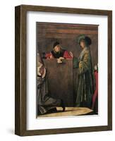 Italy, Venice, Scenes from Life of Saint Ursula-null-Framed Giclee Print