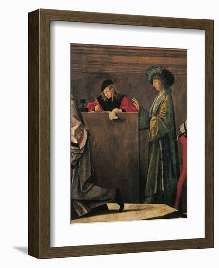 Italy, Venice, Scenes from Life of Saint Ursula-null-Framed Giclee Print