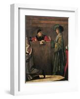 Italy, Venice, Scenes from Life of Saint Ursula-null-Framed Giclee Print