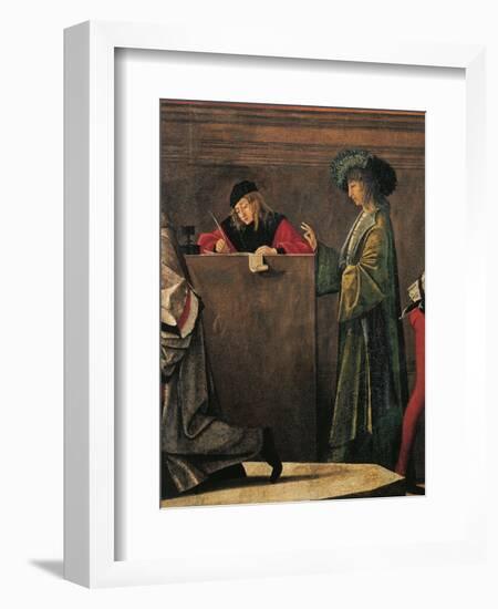 Italy, Venice, Scenes from Life of Saint Ursula-null-Framed Giclee Print