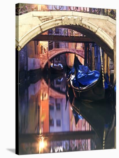 Italy, Venice. View of a Canal-Matteo Colombo-Stretched Canvas