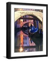 Italy, Venice. View of a Canal-Matteo Colombo-Framed Photographic Print