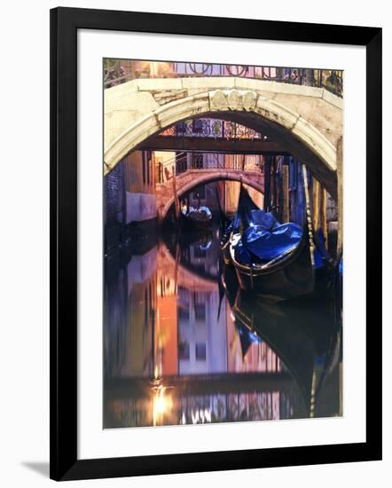 Italy, Venice. View of a Canal-Matteo Colombo-Framed Photographic Print